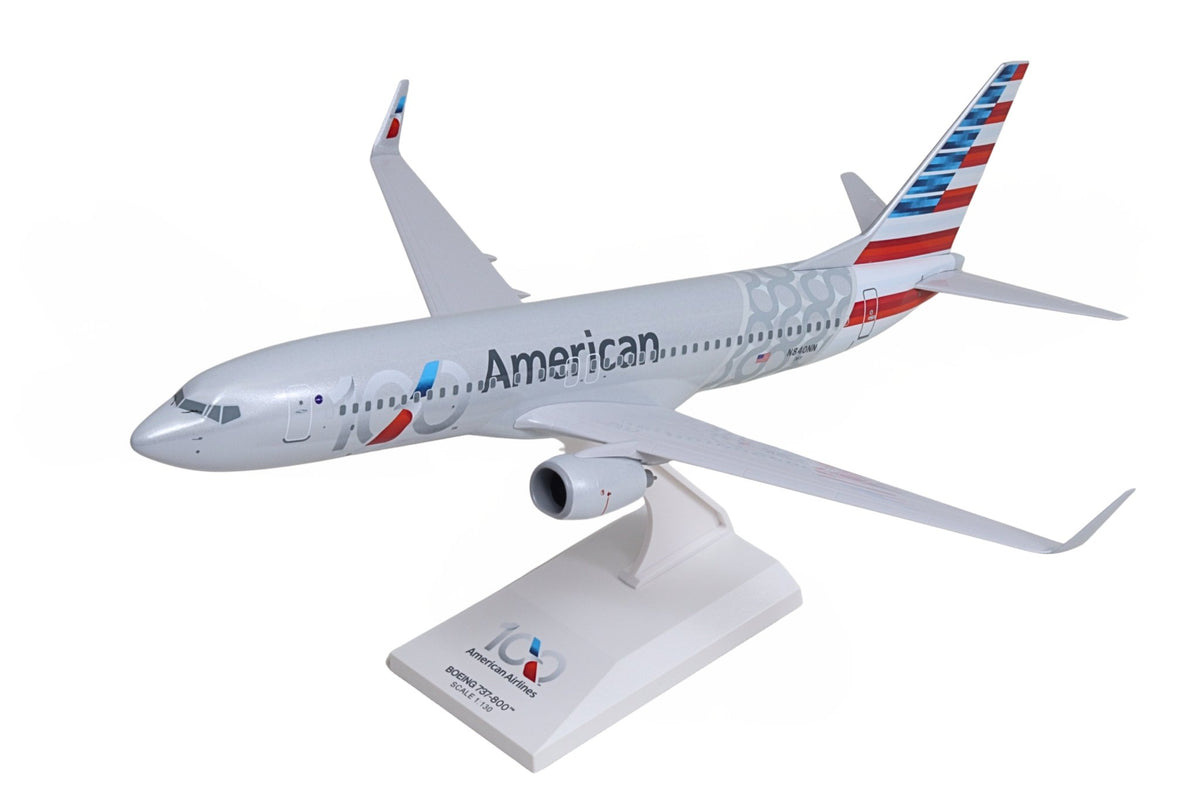 Pre-Order SkyMarks SKR1193 1:130 Boeing 737-800 American Airlines 100th Anniversary N840NN