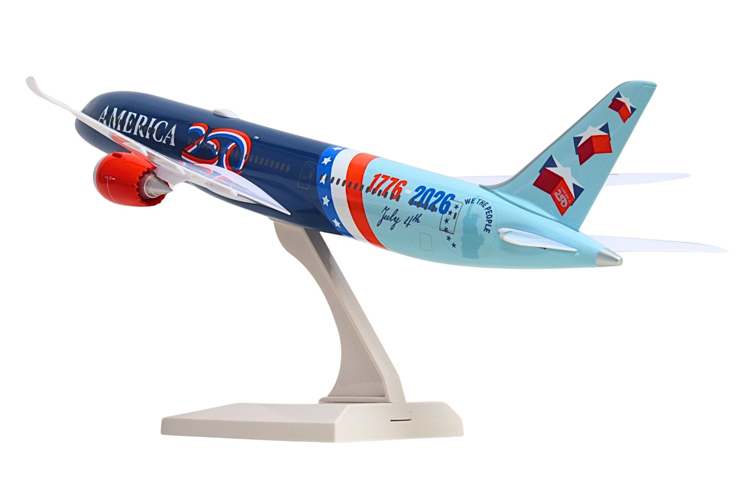 Pre - Order SkyMarks SKR1776 1:200 Boeing 787 - 9 America 250th Anniversary