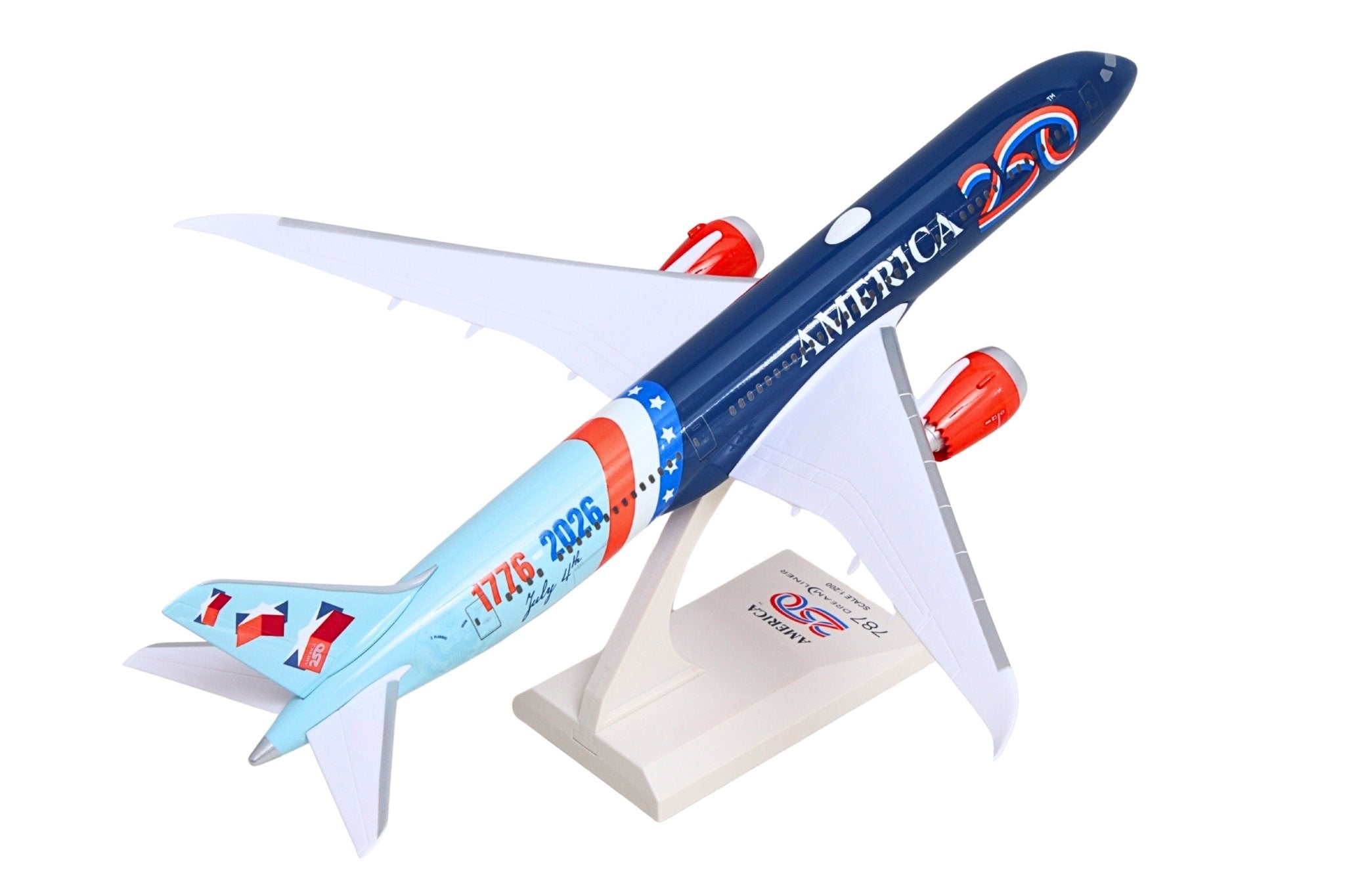 SkyMarks SKR1776 1:200 Boeing 787-9 America 250th Anniversary