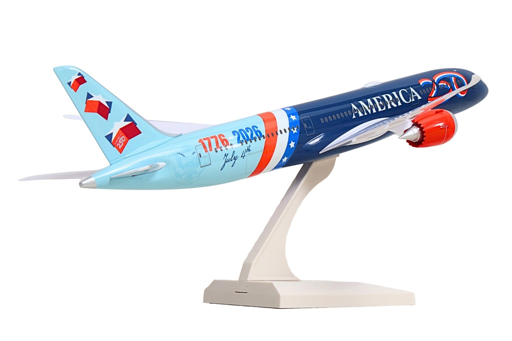 Pre - Order SkyMarks SKR1776 1:200 Boeing 787 - 9 America 250th Anniversary
