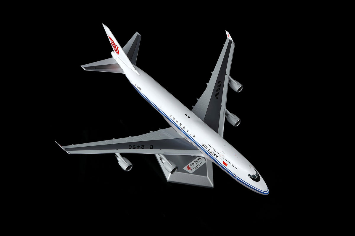 Pre-Order SQ Wings L2164FD 1:200 Air China B747-400 B-2456 "Flaps Down"