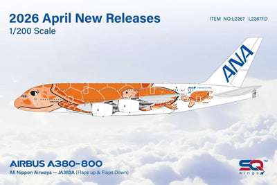 Pre - Order SQ Wings L2267 1:200 ANA A380 JA383A