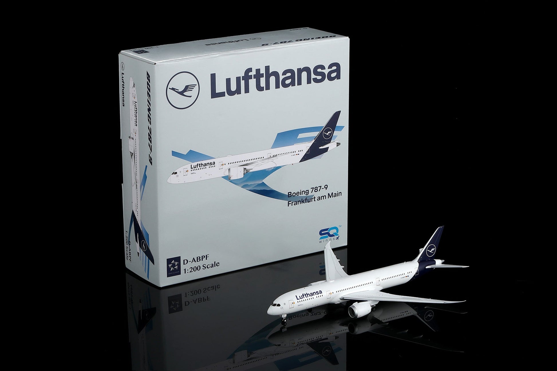 Pre-Order SQ Wings L2278 1:200 Lufthansa B787-9 D-ABPF