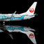 Pre-Order SQ Wings L2347 1:200 Japan Transocean Air B737-800 JA07RK Yui Jinbei