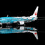 Pre-Order SQ Wings L2347 1:200 Japan Transocean Air B737-800 JA07RK Yui Jinbei