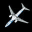Pre-Order SQ Wings L2348 1:200 Japan Transocean Air B737-800 JA05RK Jinbei Jet