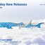 Pre - Order SQ Wings L2348 1:200 Japan Transocean Air B737 - 800 JA05RK Jinbei Jet
