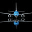 Pre-Order SQ Wings L2348 1:200 Japan Transocean Air B737-800 JA05RK Jinbei Jet