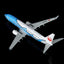 Pre-Order SQ Wings L2348 1:200 Japan Transocean Air B737-800 JA05RK Jinbei Jet