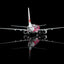Pre-Order SQ Wings L2349 1:200 Japan Transocean Air B737-800 JA06RK Sakura Jimbei