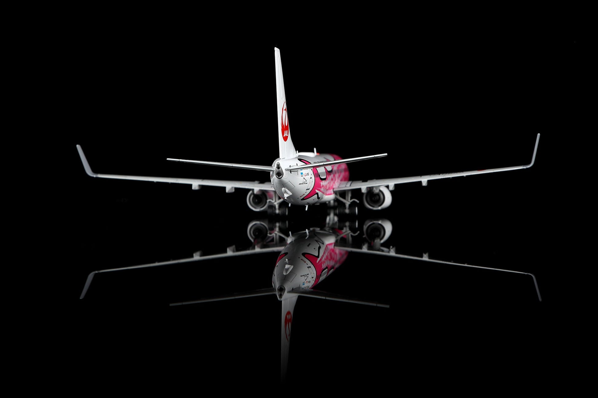 Pre-Order SQ Wings L2349 1:200 Japan Transocean Air B737-800 JA06RK Sakura Jimbei