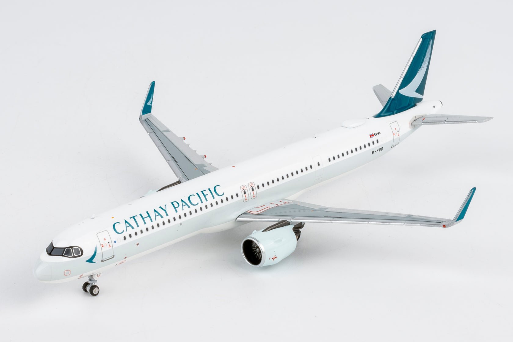 Pre-Order [ULTIMATE] NG Models 13161 1:400 Cathay Pacific Airways A321neo B-HQD Large titles; Luxurious packaging
