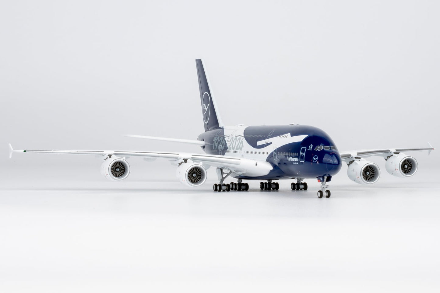 Pre-Order [ULTIMATE] NG Models 38001 1:400 Lufthansa A380-800 D-AIMH 100th Anniversary livery; Luxurious packaging