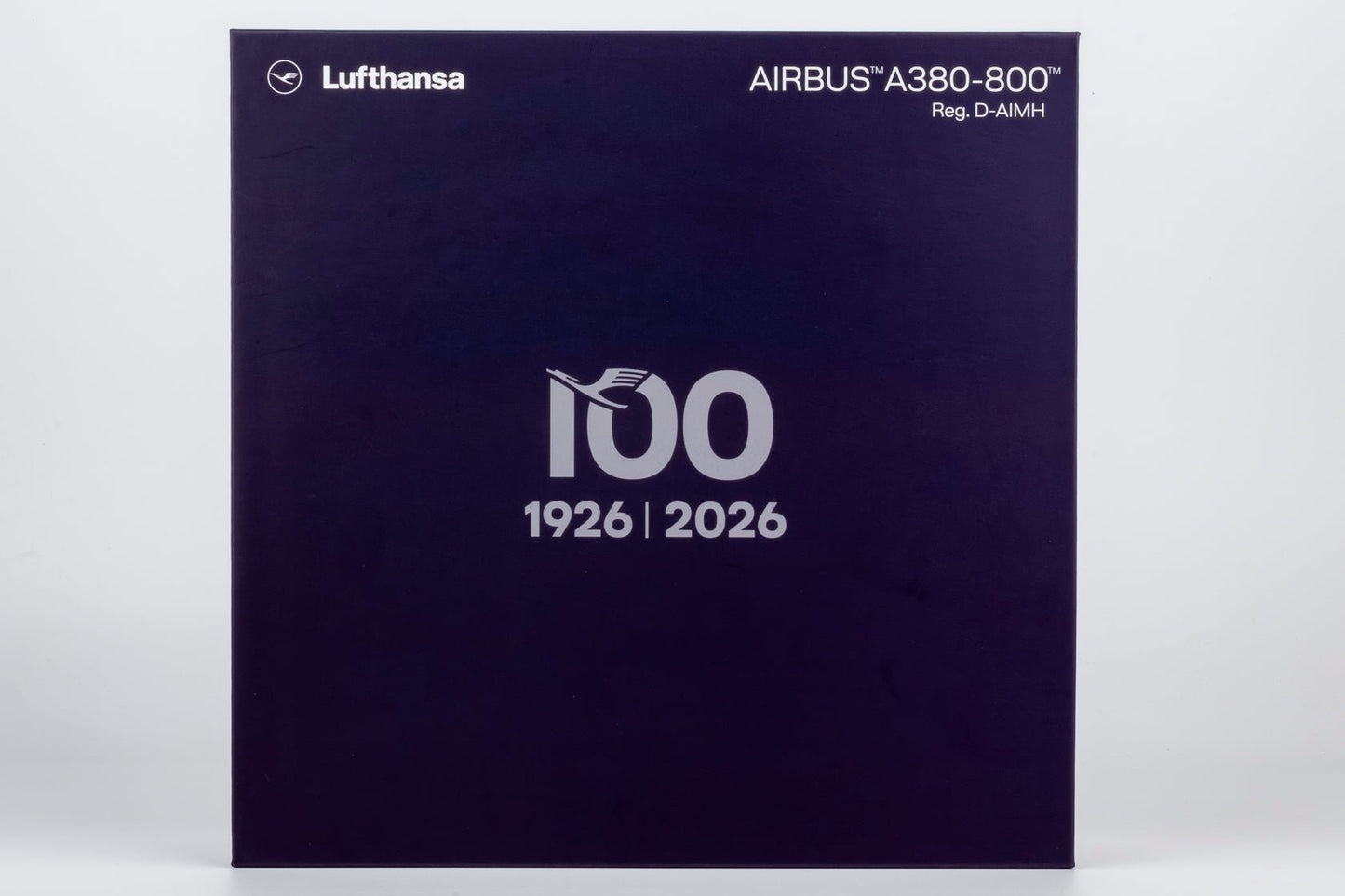 Pre-Order [ULTIMATE] NG Models 38001 1:400 Lufthansa A380-800 D-AIMH 100th Anniversary livery; Luxurious packaging