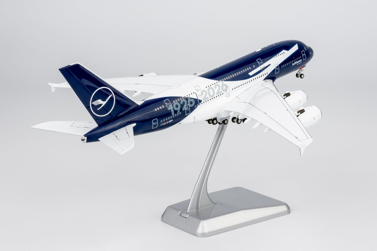 Pre-Order [ULTIMATE] NG Models 38001 1:400 Lufthansa A380-800 D-AIMH 100th Anniversary livery; Luxurious packaging
