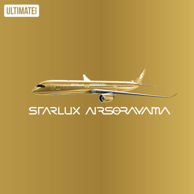 Pre-Order [ULTIMATE] NG Models 57047 1:400 Starlux Airlines A350-1000 B-58554 (Airsorayama Golden; Luxurious packaging)