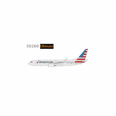 Pre-Order [ULTIMATE] NG Models 58260 1:400 American Airlines 737-800/w N883NN (Luxurious packaging)