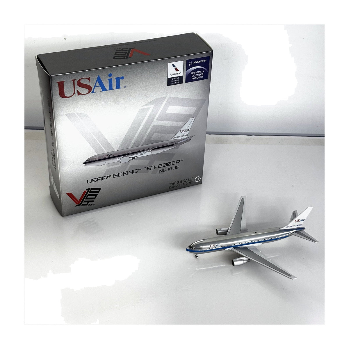 Pre-Order V1:400 400004 1:400 USAir 767-200ER Piedmont Hybrid N648US