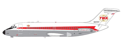 Pre - Order V1:400 400008 1:400 TRANS WORLD AIRLINES DC - 9 - 15 - N1070T