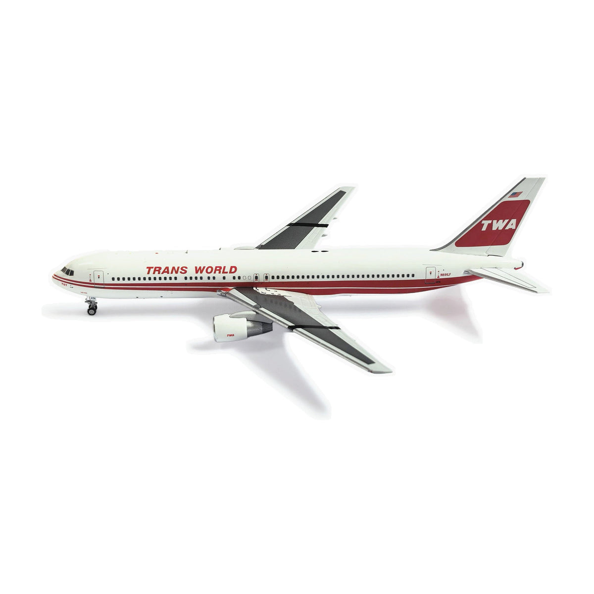 Pre-Order V1:400 400017 1:400 Trans World Airlines 767-300 N691LF