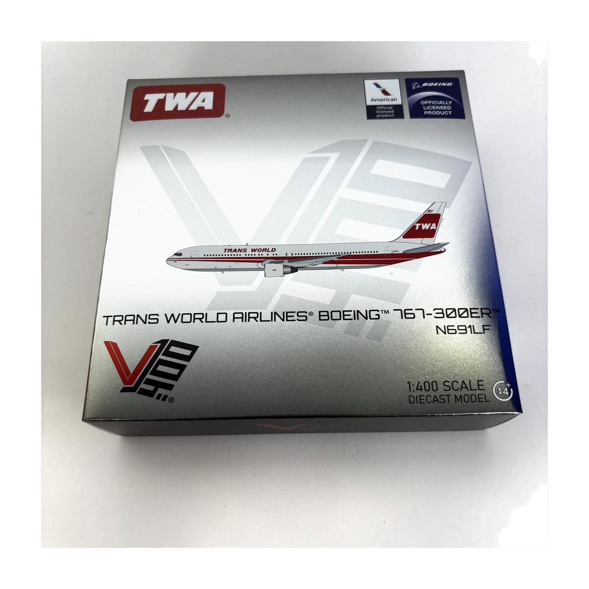 Pre-Order V1:400 400017 1:400 Trans World Airlines 767-300 N691LF