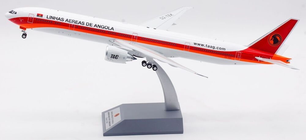 Dragon 1/400 B777-200 ER TAAG Angola Airlines D2-TED - Modello Aereo Collezione - Foto 2