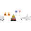 Daron RT2201 AeroMexico Small Airport Playset