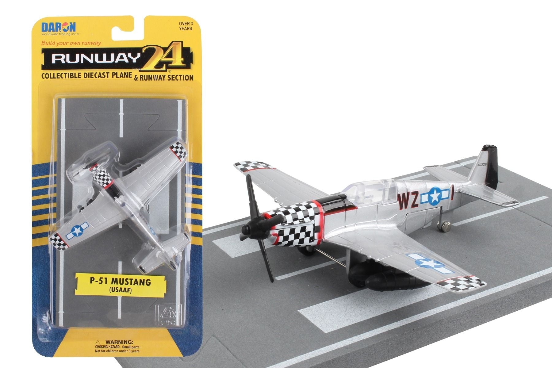 Runway24 P - 51 Silver
