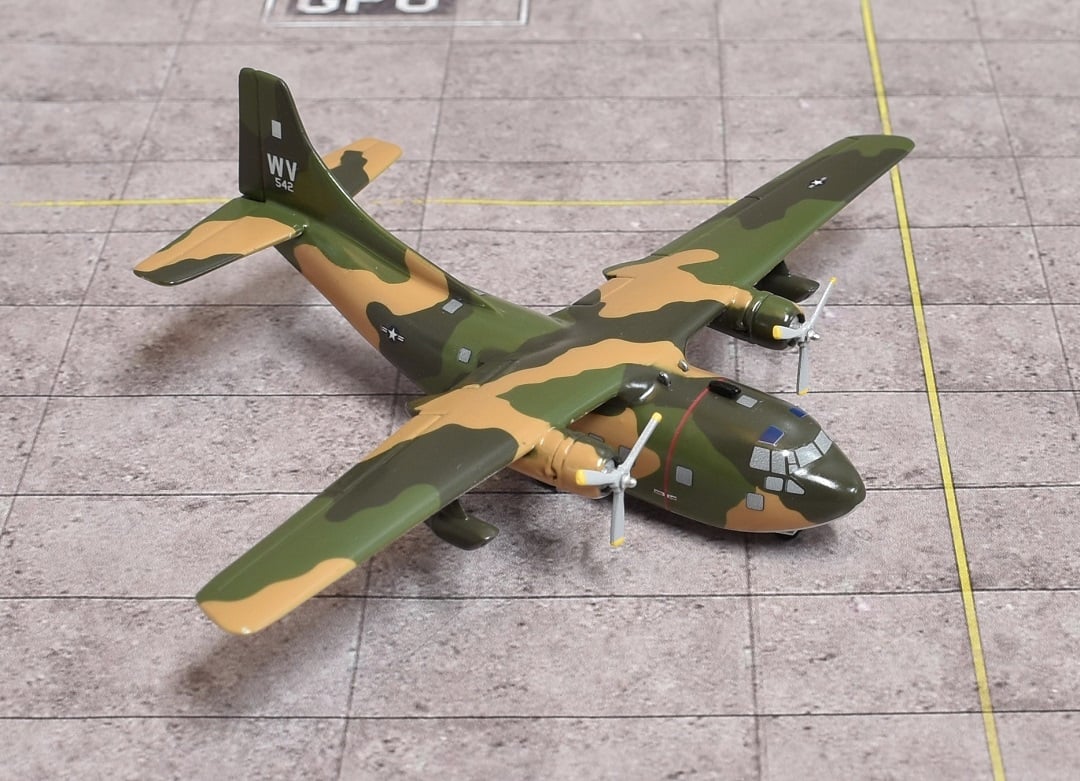 Sky Classics SCC12302 1:200 C-123K Provider 55-4542 USAF 834th Air Division, Tan Son Nhut AB Lt. Col. Joe Jackson