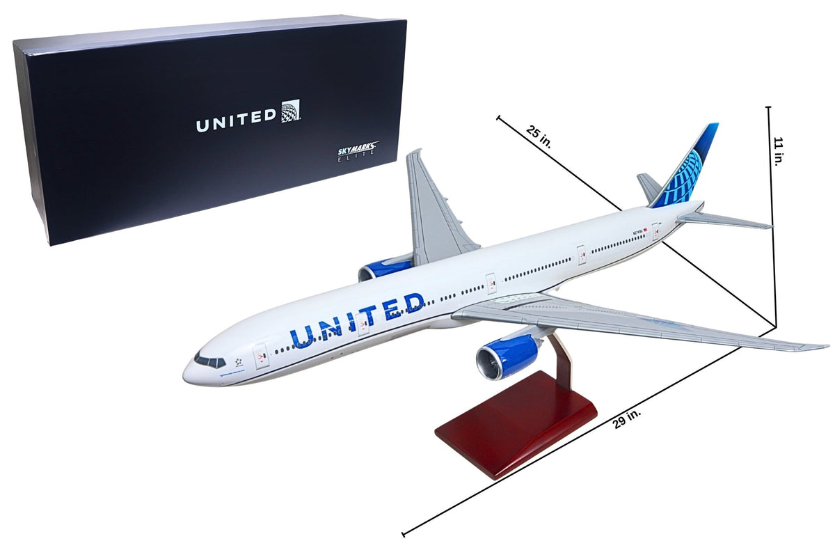 SkyMarks Elite SKG41410 1:100 United Airlines 777-300ER N2749U