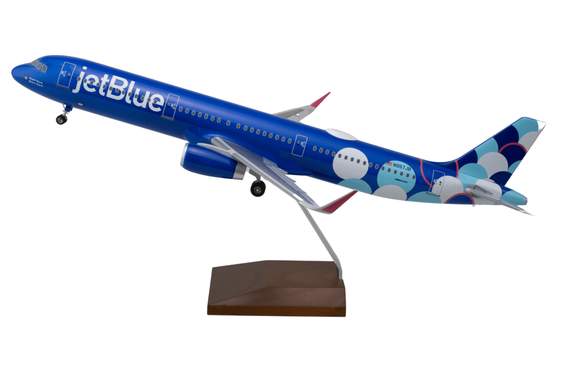 SkyMarks Elite SKR8445 1:100 JetBlue Airbus A321 N957JB "Balloons"