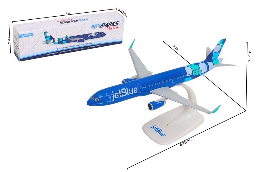 SkyMarks Flight SKF003 1:200 JetBlue A321