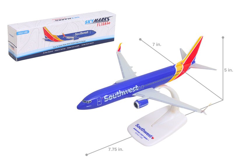 SkyMarks Flight SKF005 1:200 Southwest 737-800
