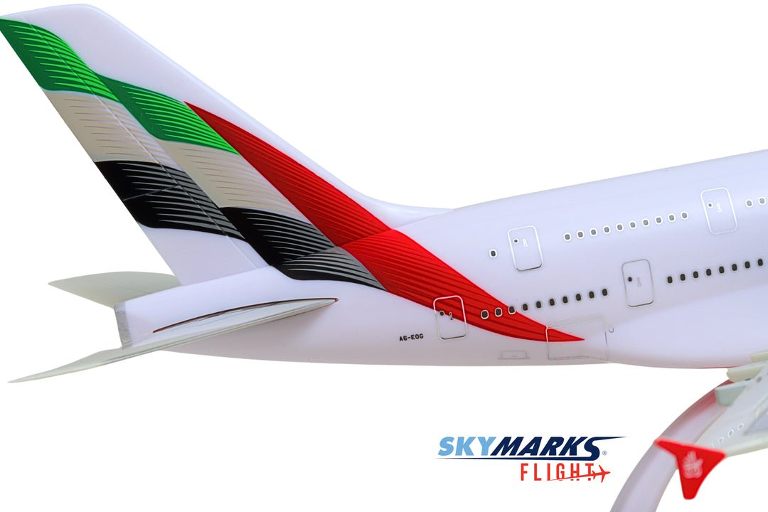 SkyMarks Flight SKR4006 - 1 1:250 Emirates Airbus A380 - 800 A6 - EOG New Livery