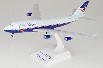 SkyMarks SKR1030A 1:200 British Airways Boeing 747 - 400 with gear G - BNLY (BA Landor retro scheme and decal for BA 100th)