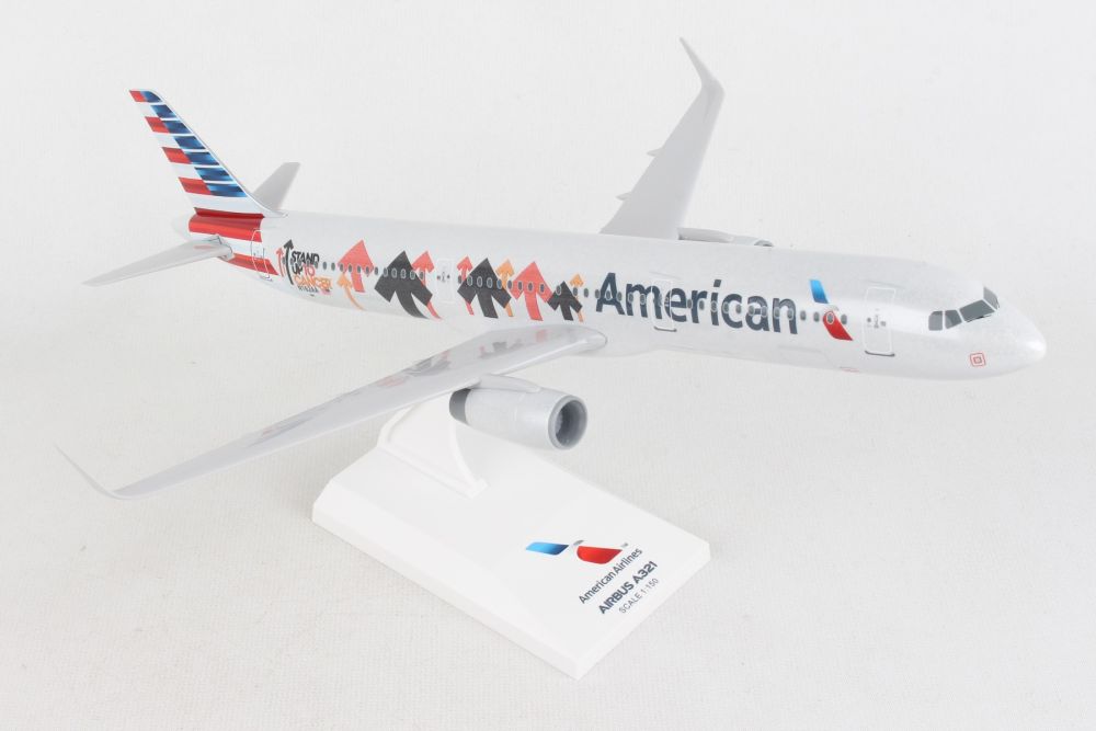 SkyMarks SKR1061 1:150 American A321 Stand Up To Cancer