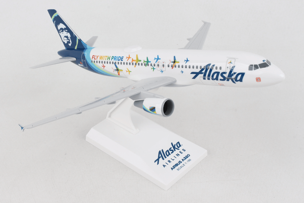 SKYMARKS SKR1093 ALASKA A320 PRIDE