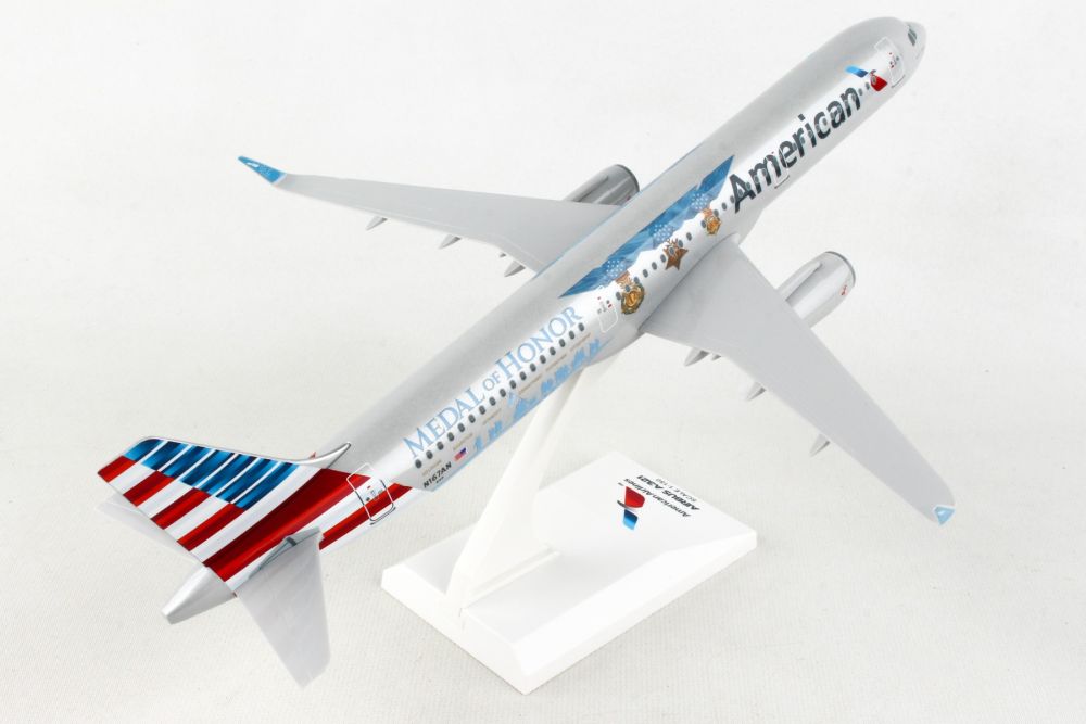 SkyMarks SKR1114 1:150 American Airbus A321 Medal of Honor