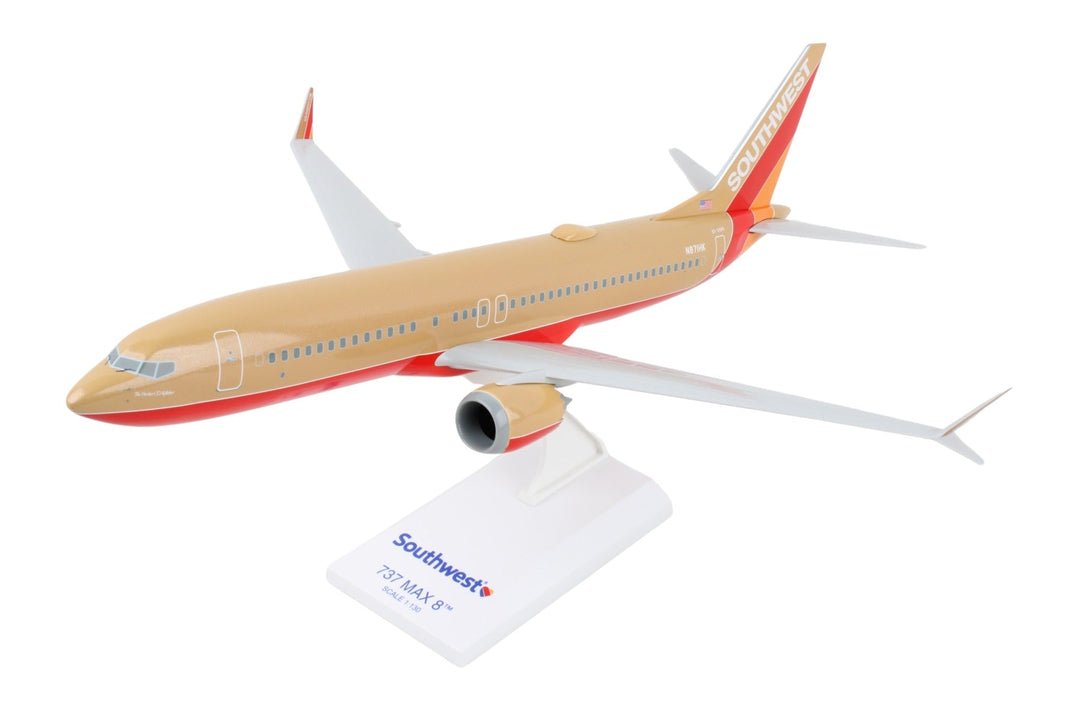 SkyMarks SKR1125 1:130 Southwest 737Max8 Herb Kelleher Retro N871HK