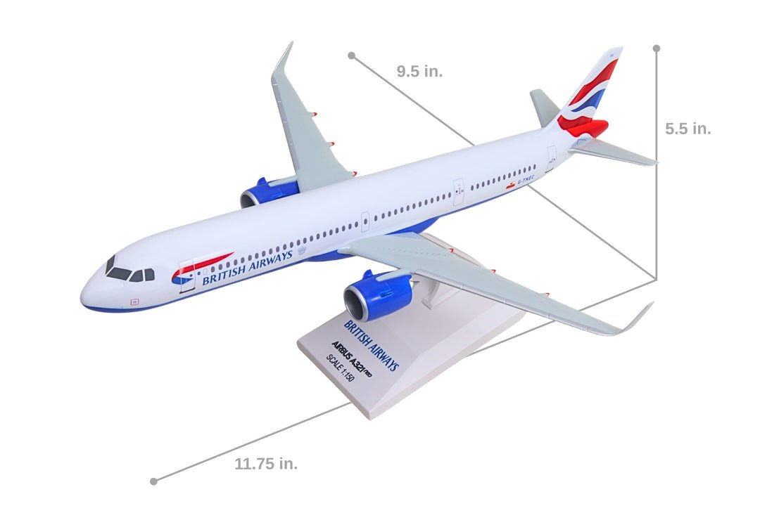 SkyMarks SKR1169 1:150 British Airways A321neo G - TNEC