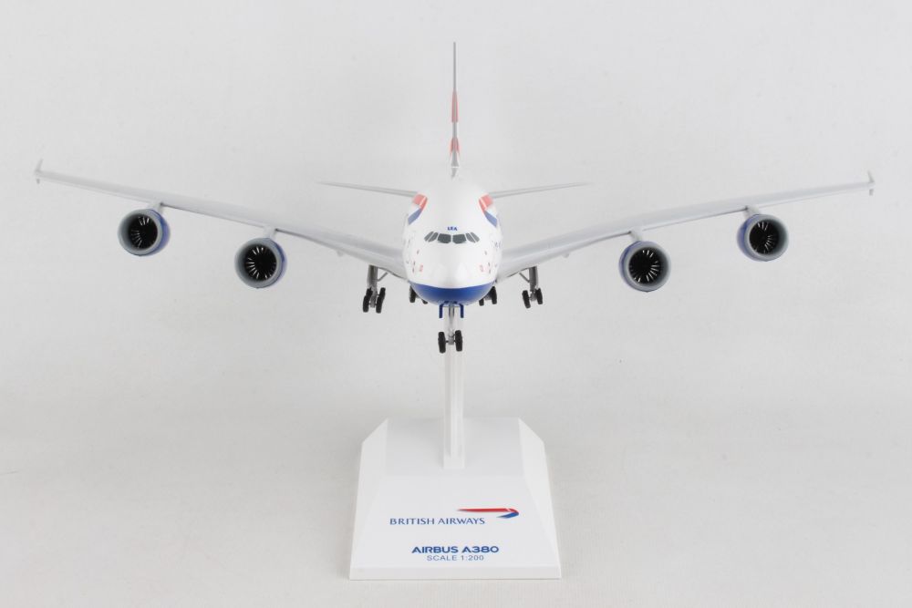 SkyMarks SKR652 1:200 British Airways A380 G - XLEA with Gear