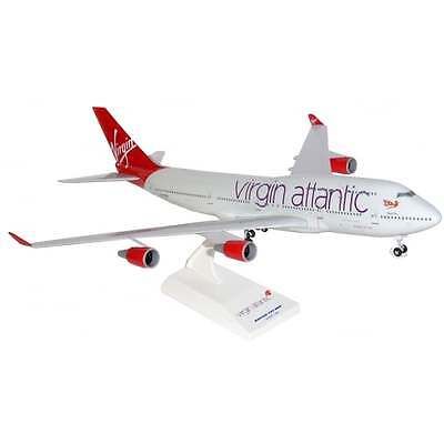 SkyMarks SKR672 1:200 Virgin Atlantic Boeing 747 - 400 with gear G - VTOP "Virgina Plain"