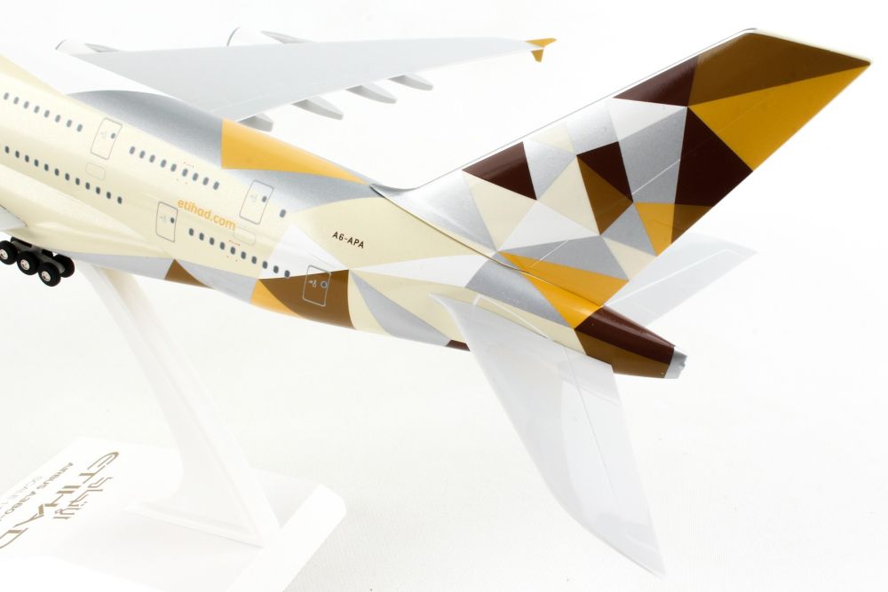 SkyMarks SKR840 1:200 Etihad A380 - 800 with Gear
