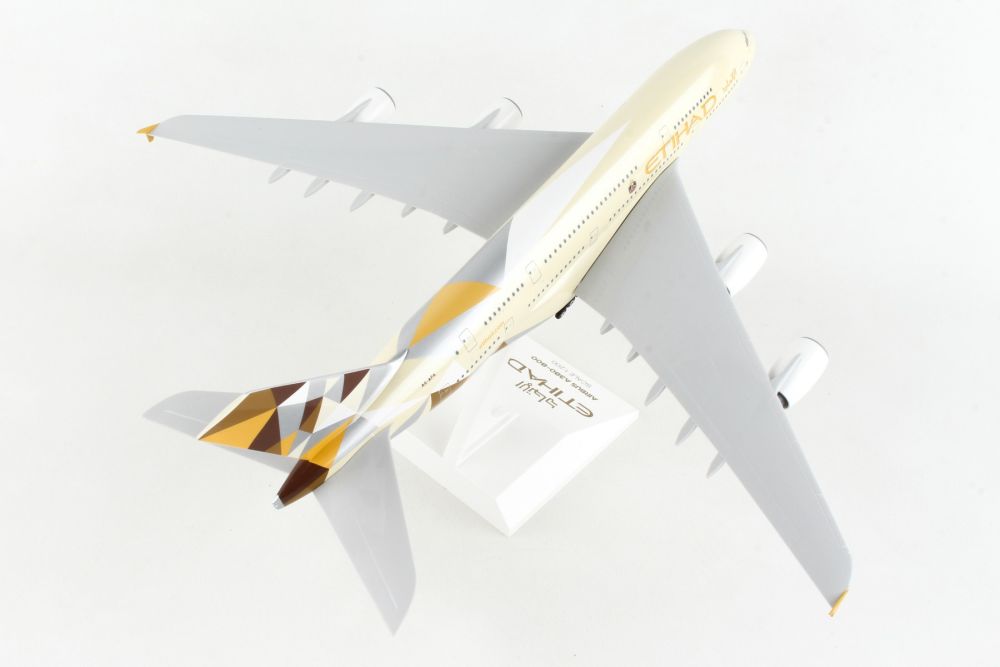 SkyMarks SKR840 1:200 Etihad A380 - 800 with Gear