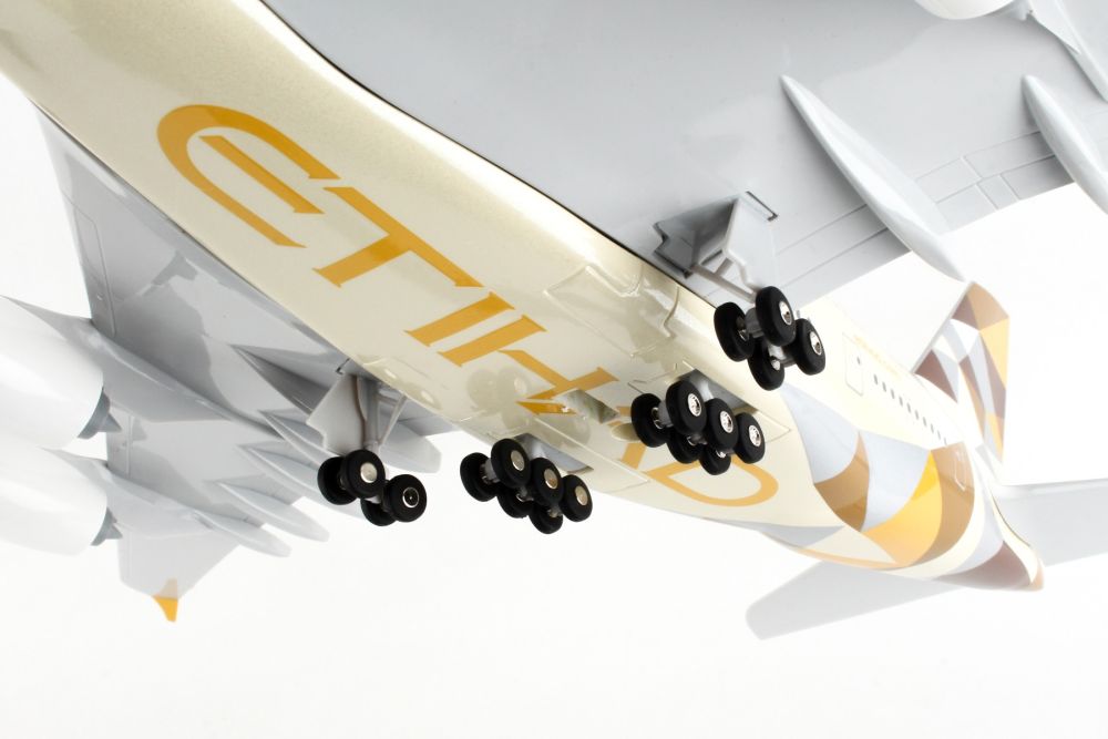 SkyMarks SKR840 1:200 Etihad A380 - 800 with Gear
