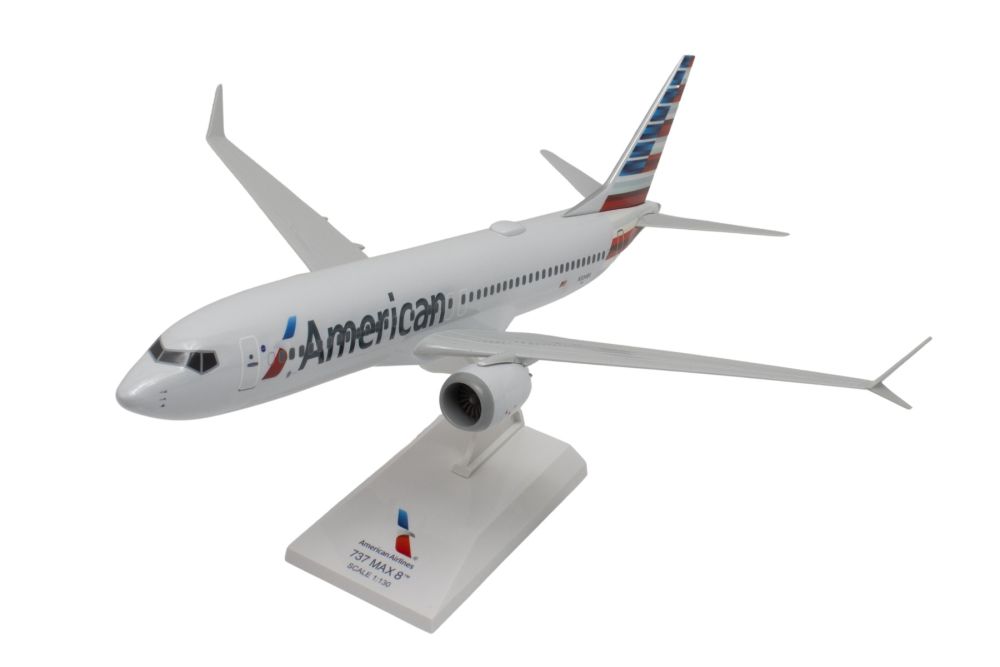 SkyMarks SKR962 1:130 American Airlines Boeing 737 Max 8