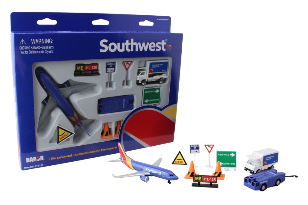 Southwest Airlines Airport Playset New Livery RT8181 - 1