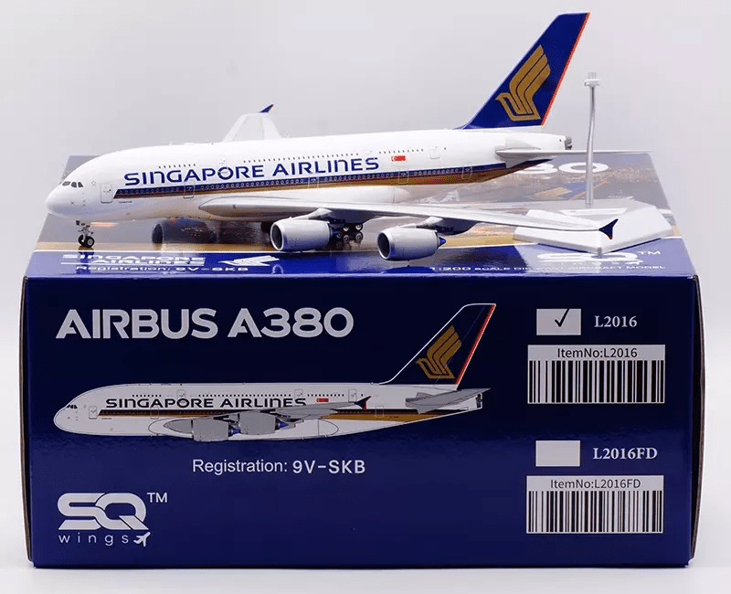 SQ Wings L2016 1:200 Airbus A380 Singapore Airlines 9V - SKB