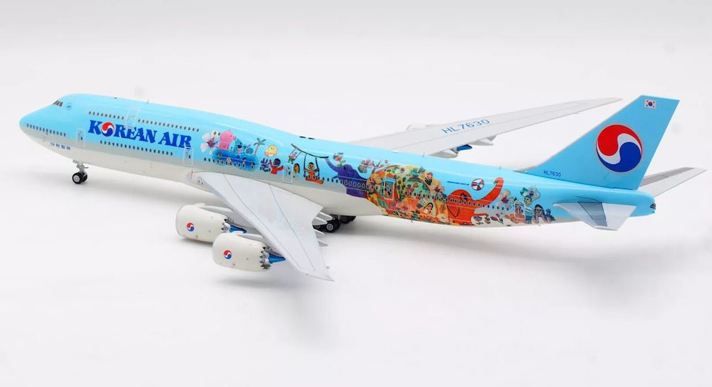 SQ Wings L2052 1:200 Korean Air B747 - 8 HL7630 "Childrens Painting"