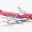 SQ Wings L2060 1:200 JAL B747 - 400 JA8904 NO.2/"JAL 50th Anniversary (Pink) / Disney"